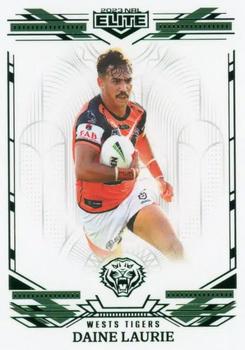 2023 NRL Traders Elite - Mojo Emerald #ME150 Daine Laurie Front